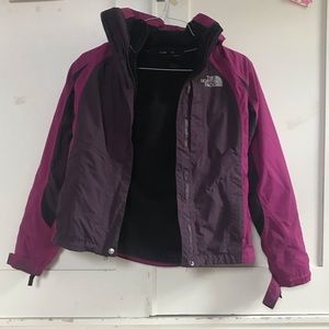 North Face Two Piece Winter Jacket